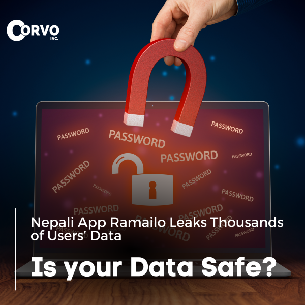 Data leak of Nepali App Ramailo